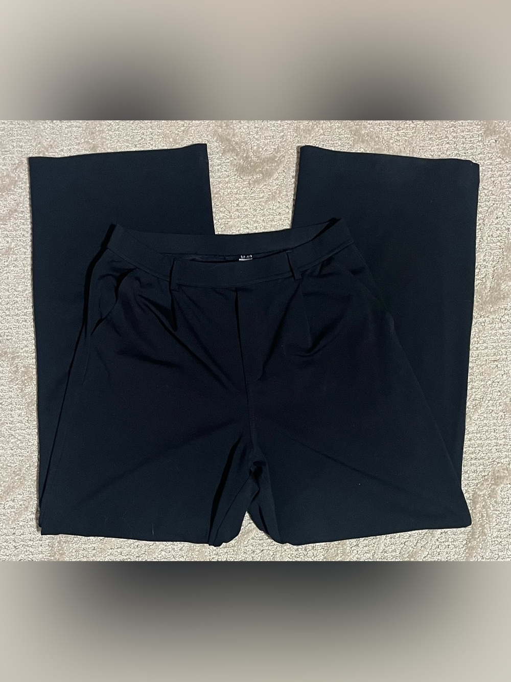 Halara Flex High Waisted Plicated Side Pocket Straight Leg Work Pants